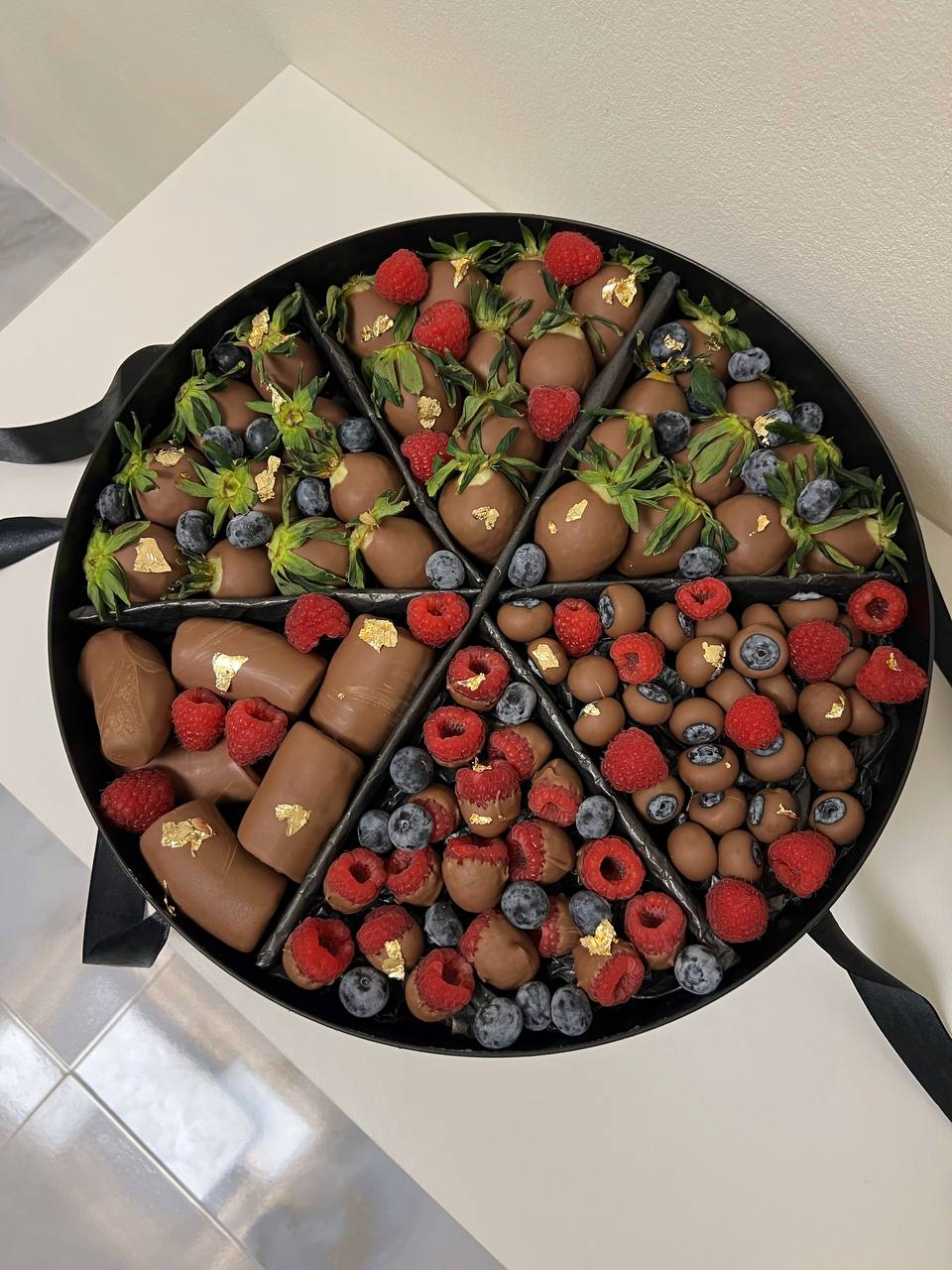 Клубника с карамелью