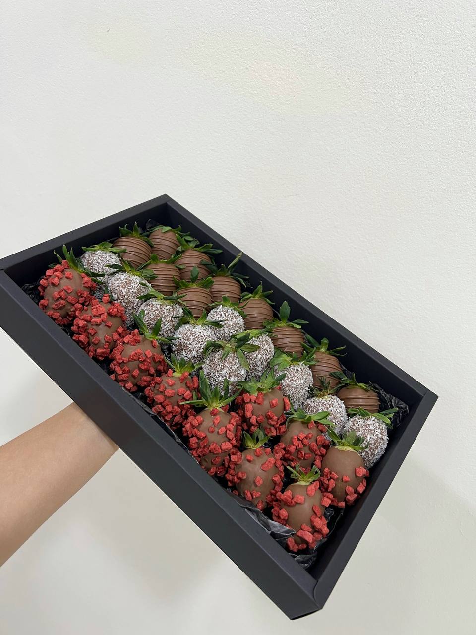 Клубника в белом шоколаде